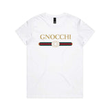 Gnocchi Womens Tee - White