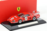 1:43 Bburago Ferrari 512 BB (II Serie) 1000km Monza 1981 M.Flammini #15 red