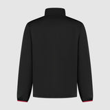 FERRARI MENS SF SOFTSHELL JACKET BLACK WITH WHITE