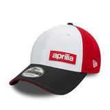 APRILIA FLAWLESS PATCH 9FORTY-ADULTS-WHITE/FRONT DOOR RED-OSFM