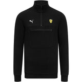 FERRARI MENS SF QUARTER ZIP JUMPER