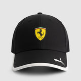 FERRARI KIDS CLASSIC CAP BLACK