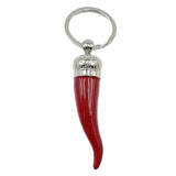 CORNO zinc alloy  RED KEYRING 79mm