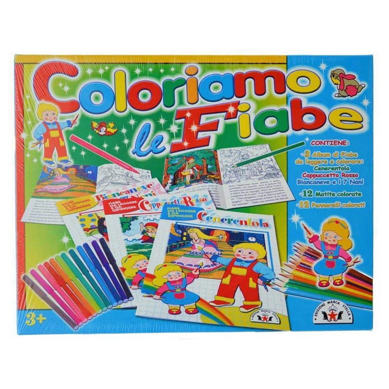 COLORIAMO LE FIABE 3+