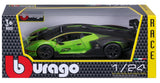 Bburago 1:24 Lamborghini Essenza SVC12 #63 - Green/Black