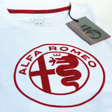 ALFA ROMEO T-SHIRT SERPENTINE WHITE