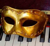 Antonio Gold Masquerade Mask – Italian Made