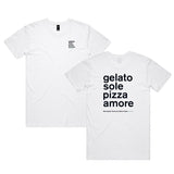 MPIF TEE -GELATO SOLE PIZZA AMORE