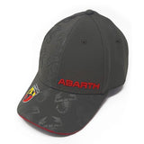 Abarth Cappello Visiera Curva - Grey Cap