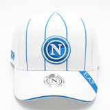 SSC Napoli Cap White Stripes 2026/2027