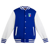 Italia Kids Varsity Jacket Blue