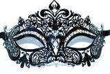 Fleur Masquerade Mask with Swarovski Crystals