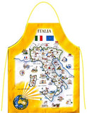 ITALIA GIALLO APRON GREMBIULE