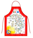 ITALIA ROSSO APRON GREMBIULE