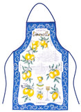 LIMONCINO BLU RICETTA APRON GREMBIULE