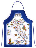 VINI E PASTA BLU APRON GREMBIULE