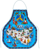 SICILIA BLU APRON GREMBIULE