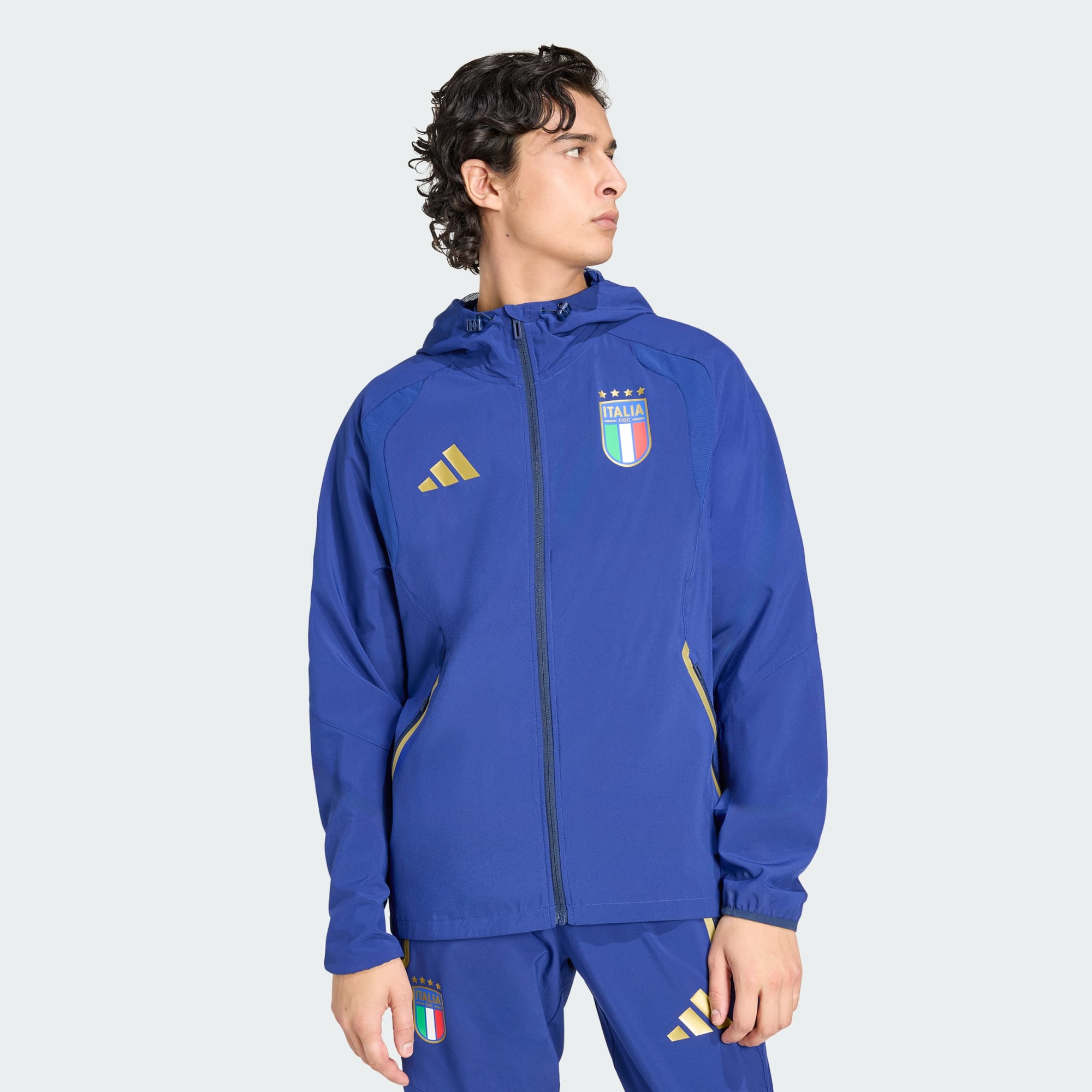 Italia Tiro Travel Full Zip Windbreaker