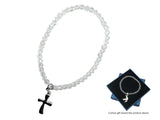 FASHION BRACELET - CRYSTAL STONE AND CROSS