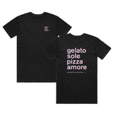 MPIF TEE -GELATO SOLE PIZZA AMORE