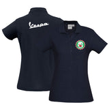 VESPA CLUB TOWNSVILLE - WOMENS POLO SHIRT