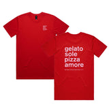 MPIF TEE -GELATO SOLE PIZZA AMORE