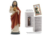 SHJ BOXED STATUES SIZE: 87MM WITH PRAYER CARDS