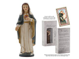 SHM BOXED STATUES SIZE: 87MM WITH PRAYER CARDS