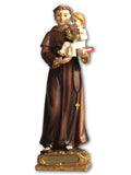 ST ANTHONY RESIN STATUE -15CM 150MM