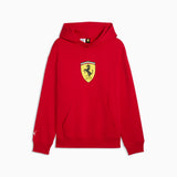 Ferrari Shield Hoodie Rosso Corsa