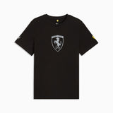 Ferrari Tonal Shield Tee PUMA Black