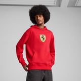 Ferrari Race Big Shield Men's Hoodie - Red