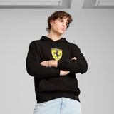 Ferrari Race Big Shield Men's Hoodie - Black