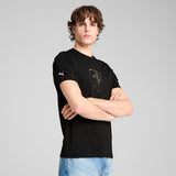 Ferrari Race Tonal Big Shield Men's Tee - Black