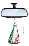 ITALIA ITALIAN FLAG TASSEL 5"