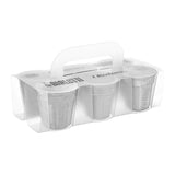BIALETTI OCTAGONAL BICCHIERINI WHITE
(Set 6)