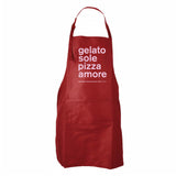 MPIF APRON - GELATO SOLE PIZZA AMORE