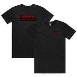 DOCV 80S RED - MENS TEE