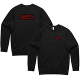 DOCV 80S RED - CREW JUMPER