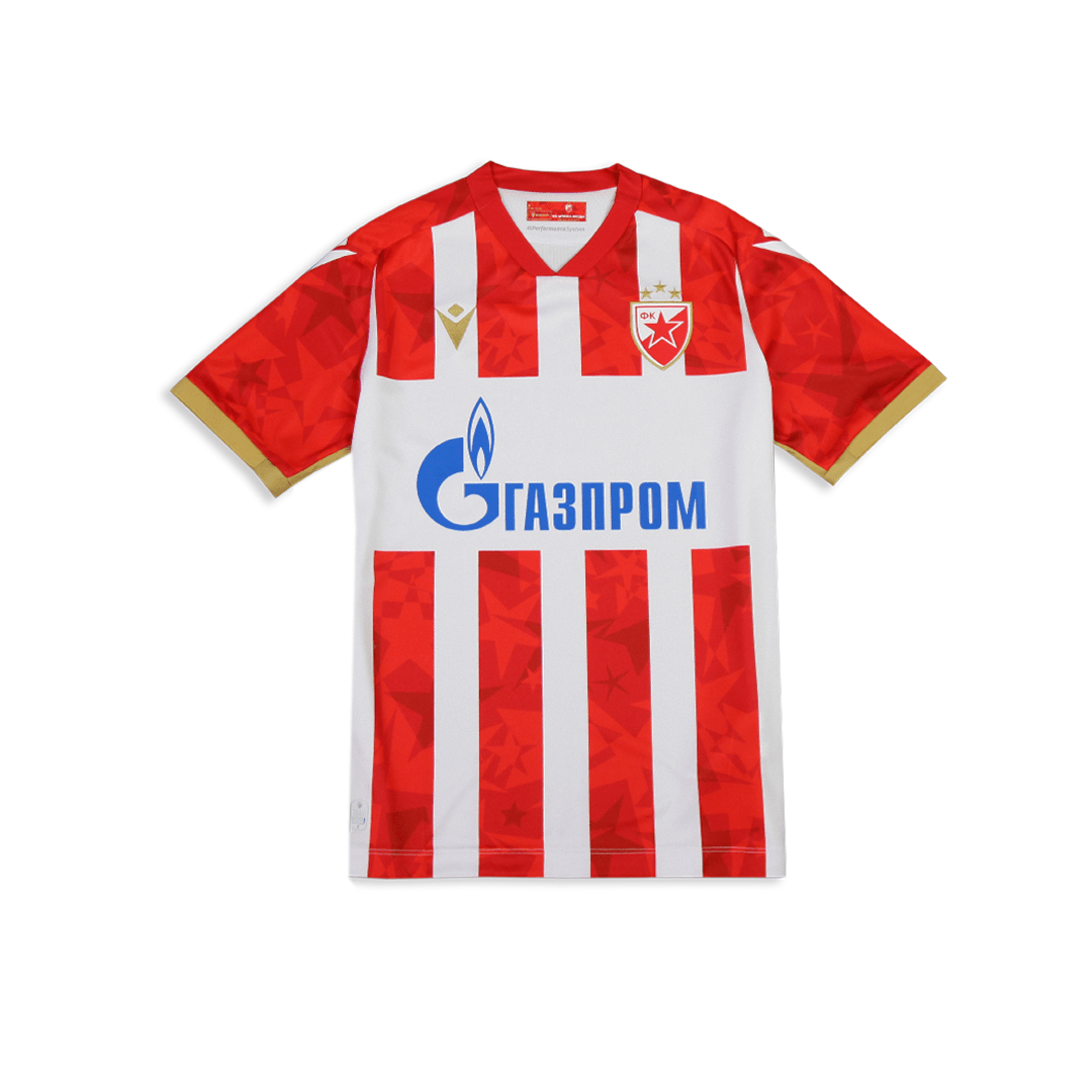 Macron Maillot Red Star Belgrade Authentique extérieur 2022-2023 Macron Maillot Red Star Belgrade Authentique extérieur 2022-2023