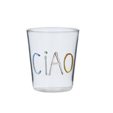 Ciao Glass Tumbler 9 x 10cm - Multicolour