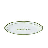 Osteria Ceramic Oval Plate 24.5 x 16cm