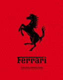 Ferrari Iconic Cars hardcover book cover