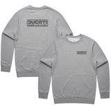 DOCV 80S BLACK - CREW JUMPER