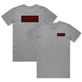 DOCV 80S RED - MENS TEE