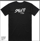 Saluti Tshirt - Womens BASICW4051 Black