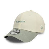 VESPA CONTRAST SIDE LOGO 9FORTY-ADULTS-CHROME WHITE/EVERGREEN-OSFM