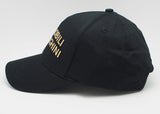 LAMBORGHINI GOLD LOGO CAP BLACK