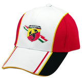 ABARTH CORSE CAP WHITE