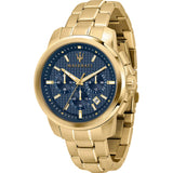 Maserati Watch - SUCCESSO Gold / Navy